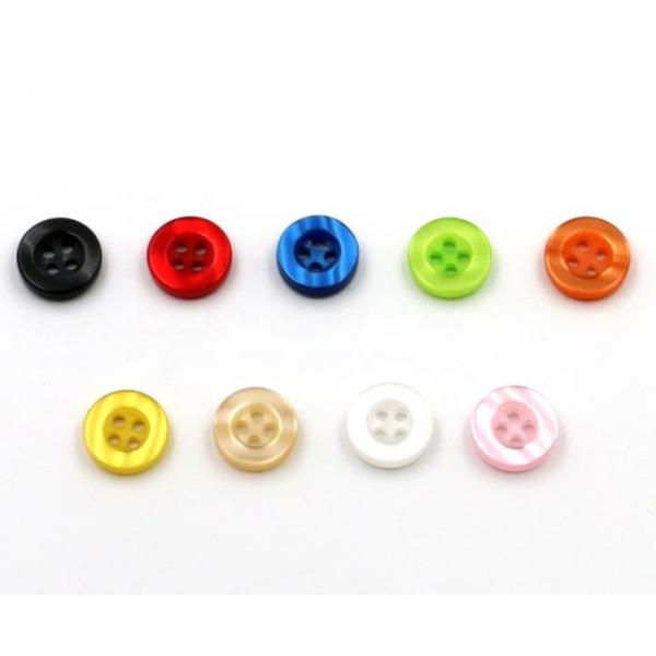Eco Friendly Down Jacket Buttons Brass Hidden Eyelets 12L-60L Size Available