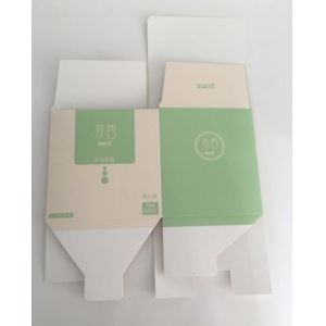 Recyclable Spill Prevention Breast Pad Paper Packaging Box Offset Printing