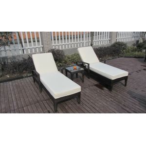 Quality Comfortable Rattan Sun Lounger for sale