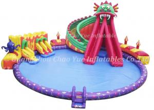 China Large Inflatable Pool Water Slide for Kids (CY-M2148) on sale