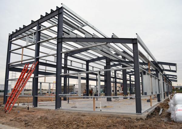 Buy Prefab Steel Structure Construction With Mezzanine at wholesale prices