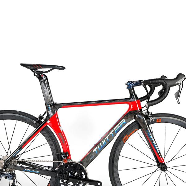 8.3KG 22 Speed Carbon Fiber Road Bike , Twitter T10 Pro Road Bike