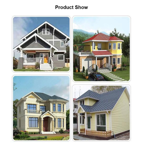 Luxury Design Prefabricated Security Light Steel Frame House Prefab Villa Portable Apartment