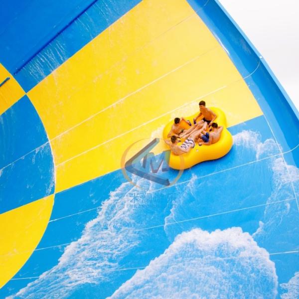 Commercial Use Big Trumpet Water Slide Abundant Color For Adult Teenager