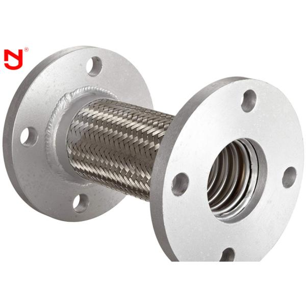 Pipeline Metal Expansion Joint Sprial Welded Absorbs Thermal Growth With Flange