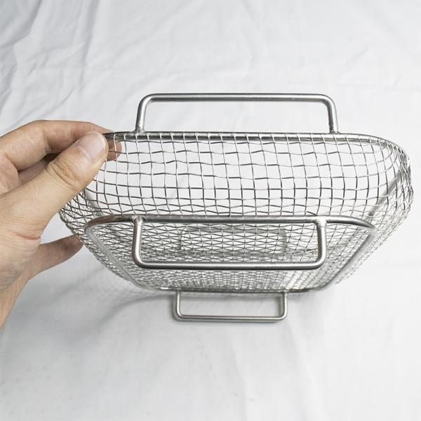 304 Stainless Steel Wire Mesh Baskets For Medical Device Sterilization