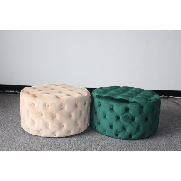 Nice color button ottoman stool foot stool event wedding ottoman wood ottoman furniture