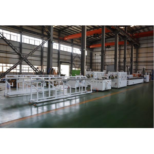 Shenzhen HYPET PVC/Plastic Square/Half Round Rain Gutter Production Line Half Round Rain Water Gutter Machine Manufacturer