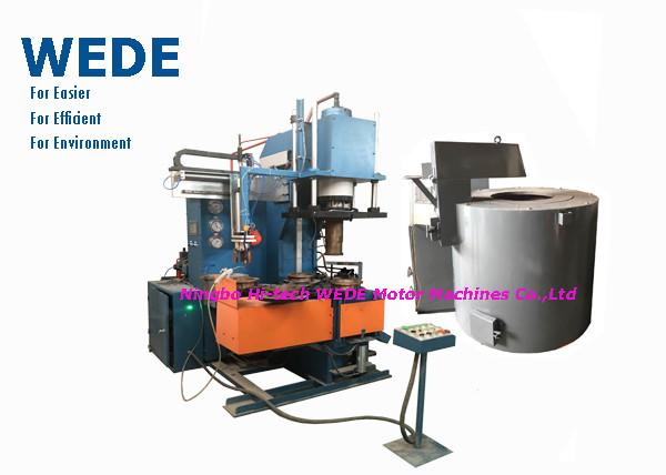Buy Aluminum Die Casting Machine With Electric Oven , Automatic Casting Machine at wholesale prices