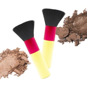 Synthetic Hair 12.8*2.5cm Telescopic Foundation Makeup Brushes