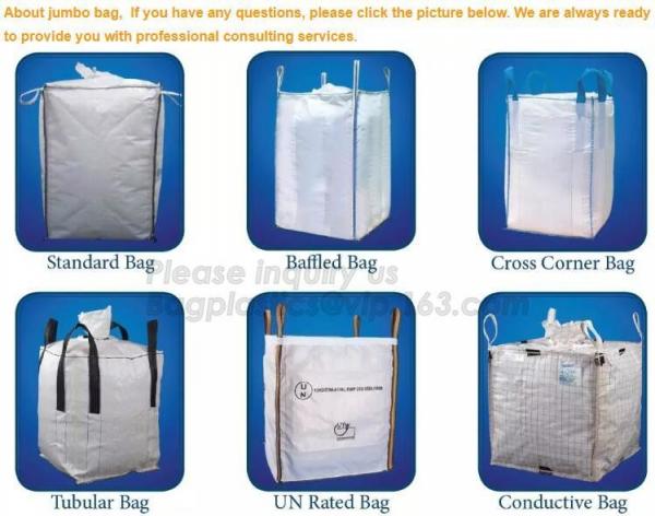 New arrival wholesale polypropylene woven plastic jumbo bag pp big bag for sand, building material,jumbo bag / FIBC bulk