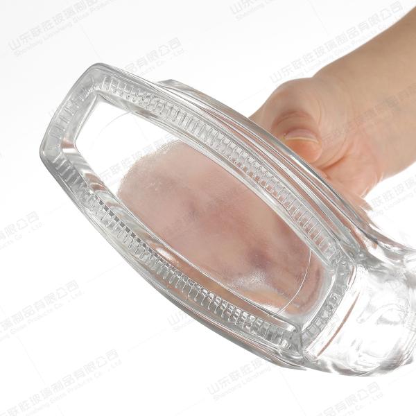 OEM/ODM Acceptable High Borosilicate Glass Bottle For 800ml 1000ml Gin Vodka Rum Tequila