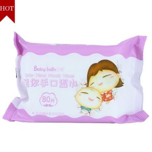 China Private Label Disposable Cotton Soft Baby Wipes From Chinese Manufacturers on sale