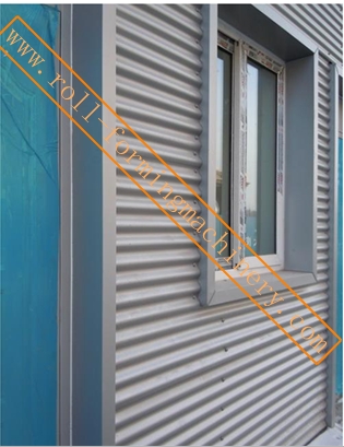 Plate Corrugated Sheet Roll Forming Machine