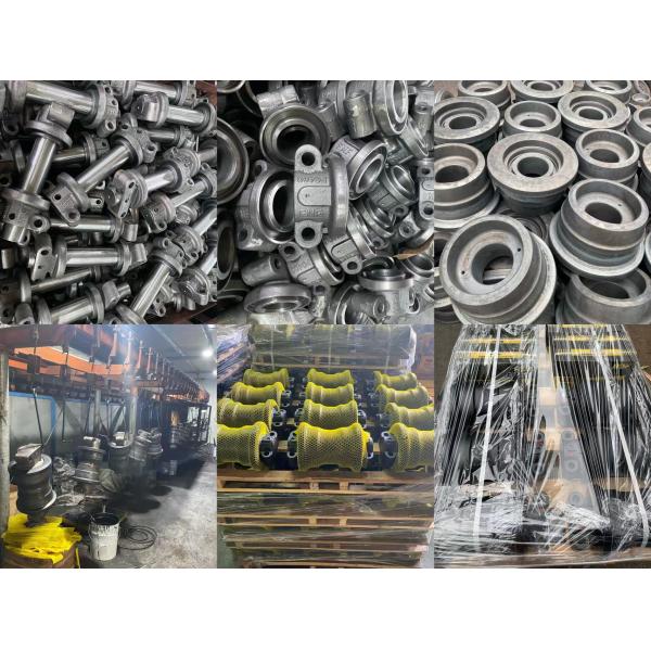 EX200 Excavator Chain Roller 40MnB/50Mn HRC55-58 Forging Casting Process