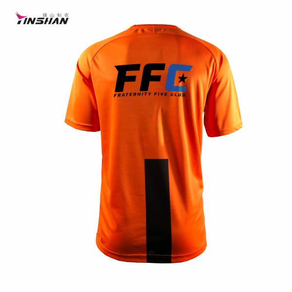 O-Neck Collar Custom Printed Men's Polyester T-shirt for F1 Racing and Motor Sportswear
