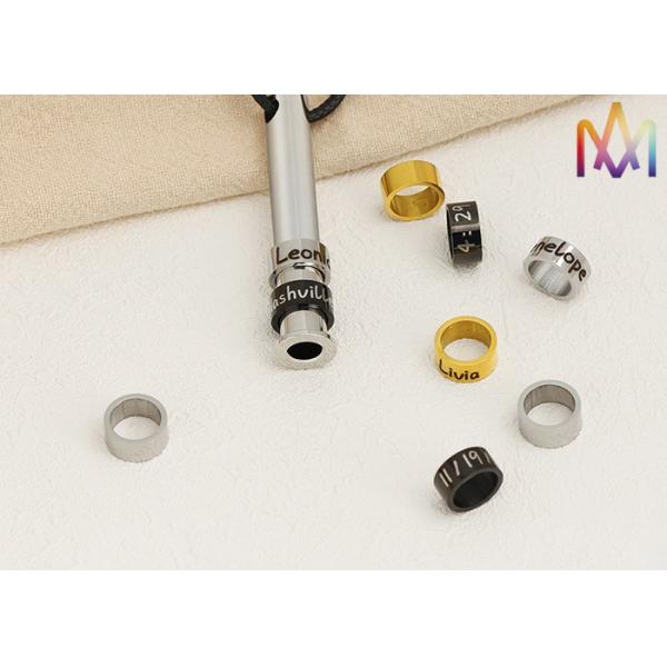 Private Logo Hip Hop Style Mens Engraved Necklace