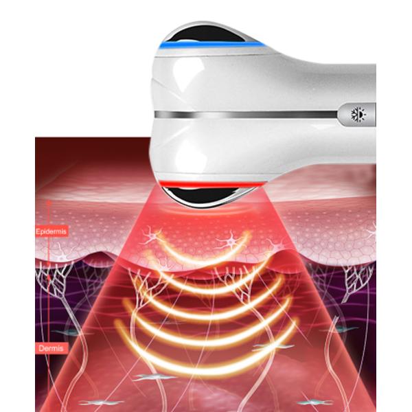 Multifunction Hot Cool Face Lifting Removal Skin Massage Machine