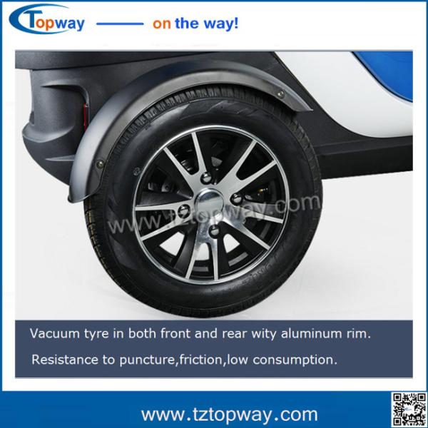 Electrical tricycle for passenger 3-4 people closed cabin for disable people