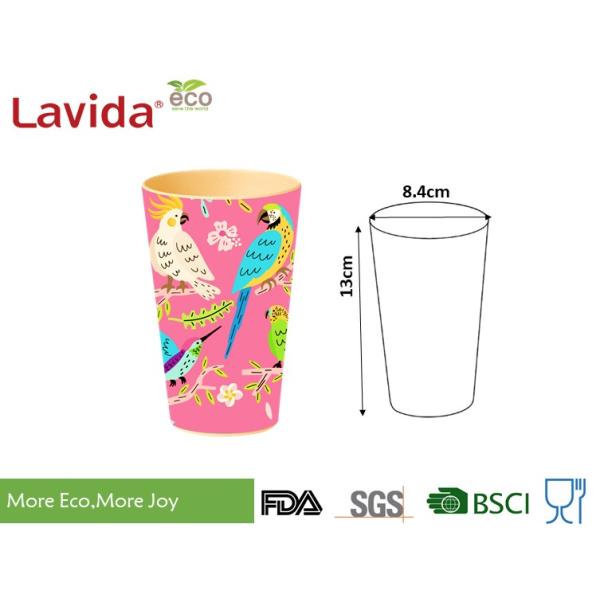 Dishwasher Safe Tasteless Bamboo Fiber Cup , Melamine Coffee Cup For Restaurant / Cafeteria