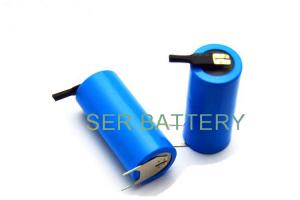 Quality Size 2/3 A Dry Cell Lithium Battery ER17335M 3.6V High Power With Solder Pins for sale