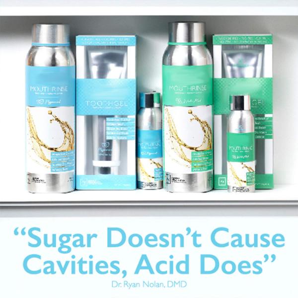 Dentist Formulated Nano Silver Xylitol Mouthwash With Calcium Fluoride Free Wintermint