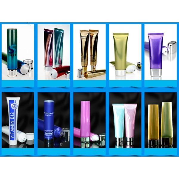 Empty Squeezable Soft Plastic Cosmetic Tubes Food Grade For Toothpaste Body Lotion