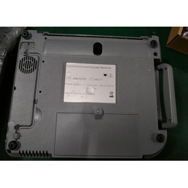 7" 12 Channel ECG Machine EKG Electrocardiograph Cardiac Monitoring Manual Auto Working Modes