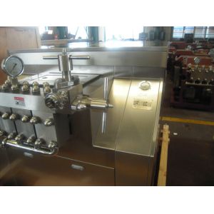 Steel 32Mpa Compact Dairy Milk Homogenizer Machine
