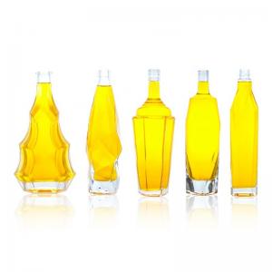 Quality 750ml Glass Liquor Bottles with Aluminum Cap and Flint Glass The Most Popular Option for sale