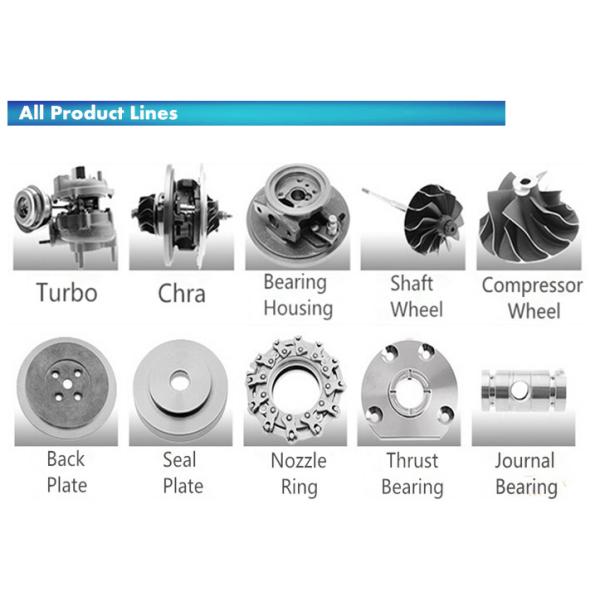 Car Turbocharger For MITSUBISHI 4D56 49177 - 01515 Turbo Model TD - 04
