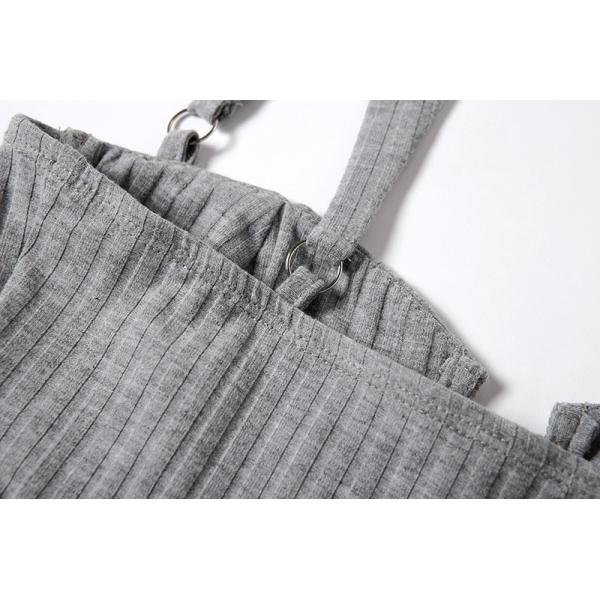 Slim Fit Sexy High Waisted Trousers And Crop Top Set