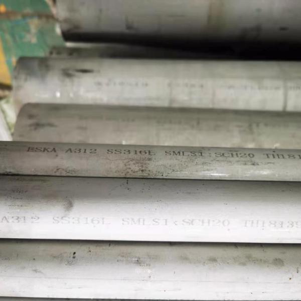 ASTM A312 TP316L Stainless Steel Pipe Welded Tubing For High Corrosion Resistance