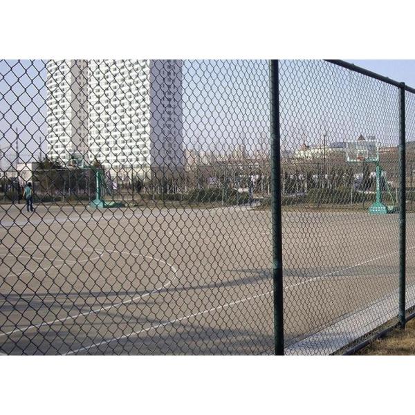Buy Safety Metal Steel Pvc Chain Link Fence For Garden at wholesale prices