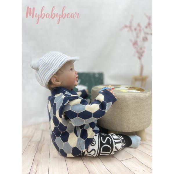 China Vendor Custom jacquard knitted pattern design pullover Baby boy sweater