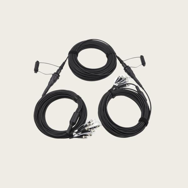 IP67 Waterproof MPO Breakout Cable With MPO To LC Connector For Outdoor Use