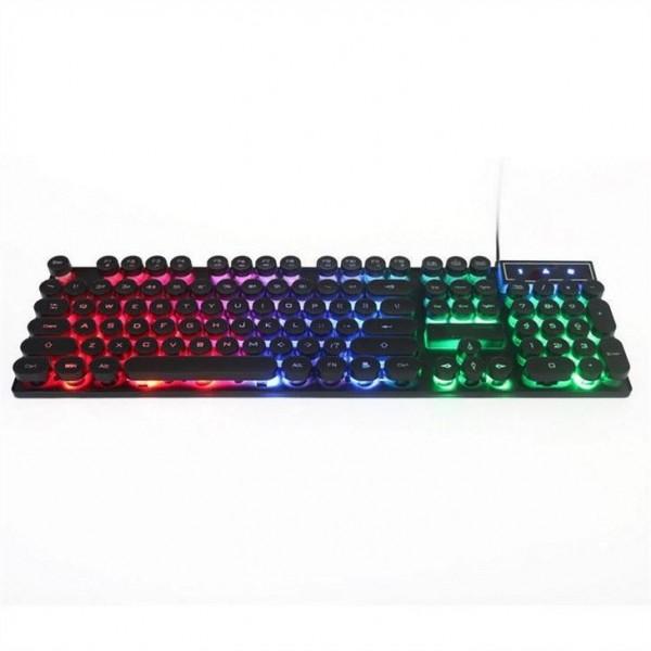 Buy Custom Backlight Wired Computer Keyboard And Mouse For Gaming Typewriter at wholesale prices