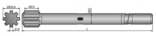 Carbide Drill Bits R32 Top Hammer Drilling Tools