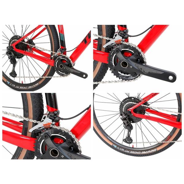 Carbon Fiber Montain Bike 27.5 29er Warriorpro SHIMANO M6100-12 Speed T900 Disc Brake Adult MTB
