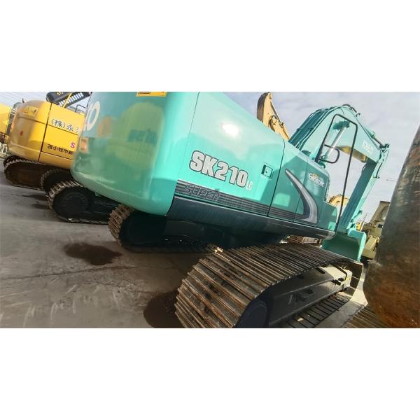 Sk210 Used Kobelco Excavator Medium Crawler Working Weight 21 Tons