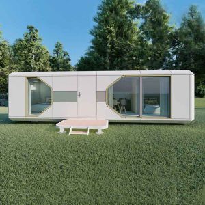 Quality 38㎡ Thermal Insulation Capsule House with Galvanized Steel Structure for sale