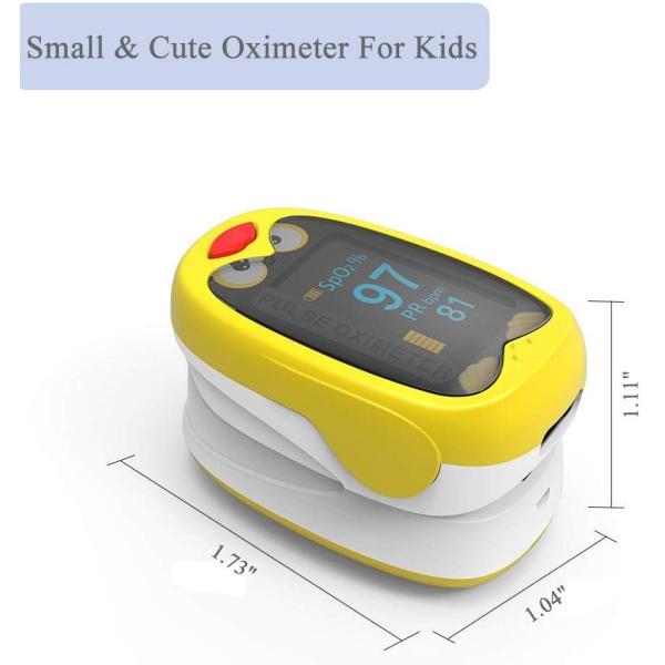 Rechargeable Fingertip Pulse Oximter For Children