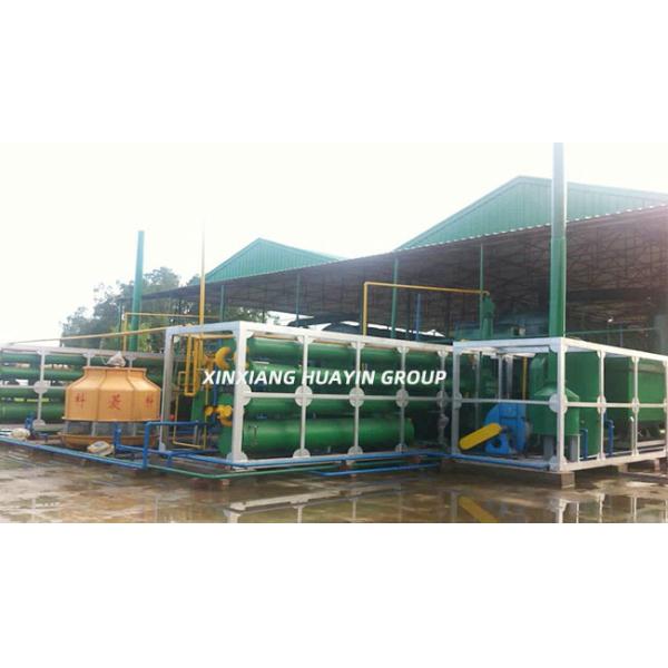 CE Continuous Pyrolysis Plant Environmental Friendly Tyres To Fuel Oil