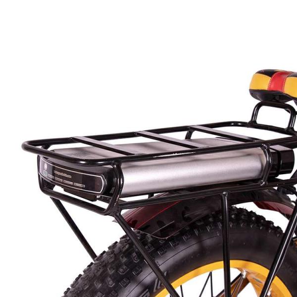 hardtail mountain e bike fat tire 1000w Rear Carrier Style Lithium Battery 17Ah