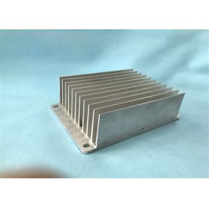 Hole Punched Aluminium Extrusion Heat Sink Profiles Polishing Surface