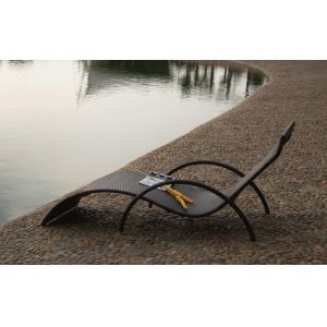 Quality Outdoor rattan chaise lounge chair-16072 for sale