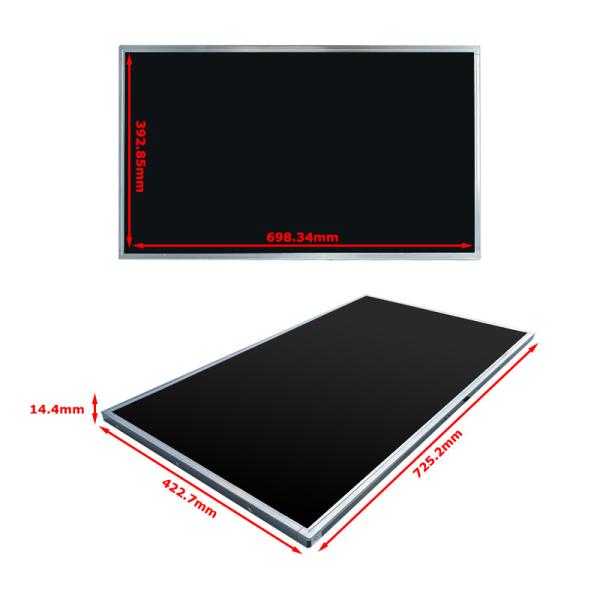 32 Inch High Brightness TFT LCD Panel Display 1920x1080 Resolution with LVDS Interface
