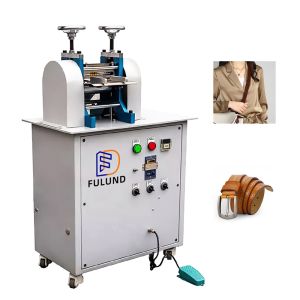 Quality Precision hydraulic genuine leather belt embossing machine for sale