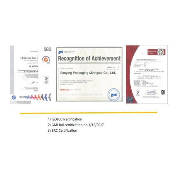 4oz Offset Printing Laminated Toothpaste Plastic Tube With Screw Flip On Cap 4oz gum packaging