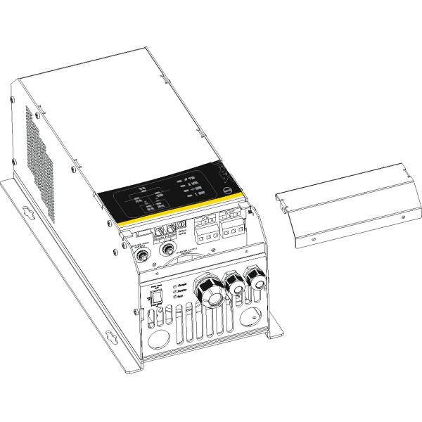 2kw 24VDC40A Power Inverter Charger AGM / GEL / LFP / Flooded Battery Type
